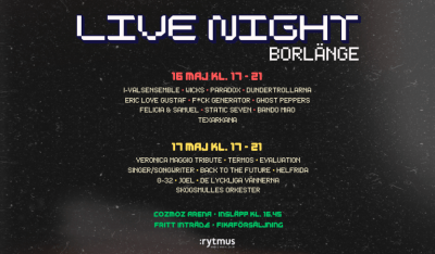 Live Night Borlänge 2024