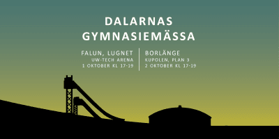 Poster för Dalarnas gymnasiemässa 2025